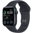 Apple Watch SE GPS (2e génération) - 40mm - Boîtier Midnight Aluminium - Bracelet Midnight Sport Band Regular-0