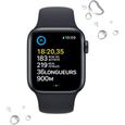 Apple Watch SE GPS (2e génération) - 40mm - Boîtier Midnight Aluminium - Bracelet Midnight Sport Band Regular-3