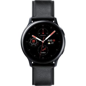 MONTRE CONNECTÉE Samsung Galaxy Watch Active 2 40mm Acier 4G, Noir Diamant