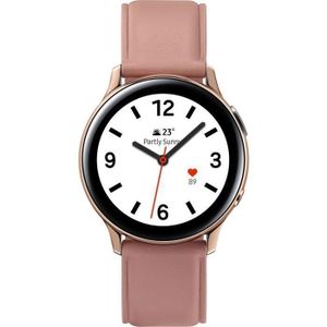 MONTRE CONNECTÉE Samsung Galaxy Watch Active 2 40mm Acier 4G, Rose