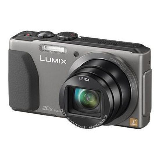 PANASONIC TZ40 Titane - Compact 18.1 MP Zoom 20x - Cdiscount