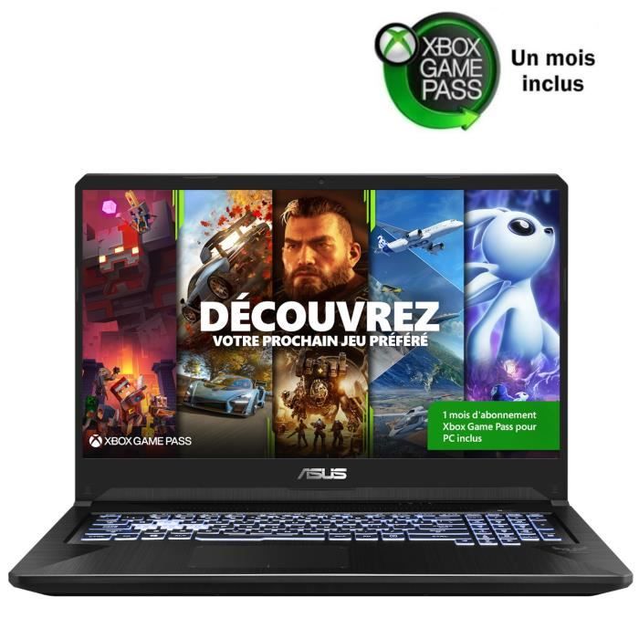 Vente PC Portable ASUS PC Portable Gamer ASUS TUF705DT-AU040T 17,3'' FHD - Ryzen 5-3550H - RAM 8 Go - GTX 1650 4Go - Stockage 512Go SSD - Windows 10 pas cher Vente PC Portable ASUS PC Portable Gamer ASUS TUF705DT-AU040T 17,3'' FHD - Ryzen 5-3550H - RAM 8 Go - GTX 1650 4Go - Stockage 512Go SSD - Windows 10 pas cher