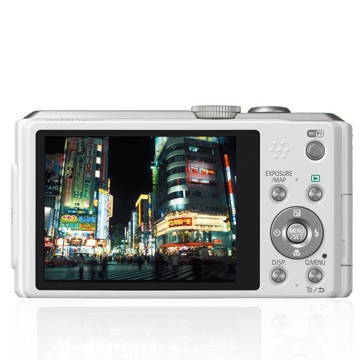 PANASONIC TZ40 Compact Blanc - CMOS 18MP Zoom 20x - Cdiscount