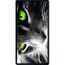 Coque Sony Xperia Z Chat Noir Et Blanc Yeux Vert