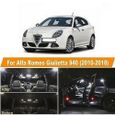 Alfa Romeo Giulietta 940 pack LED ampoules eclairage interieur Blanc 6000K 14pcs-0
