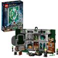 LEGO® Harry Potter 76410 Le Blason de la Maison Serpentard, Jouet Château avec Figurine Draco Malfoy-0