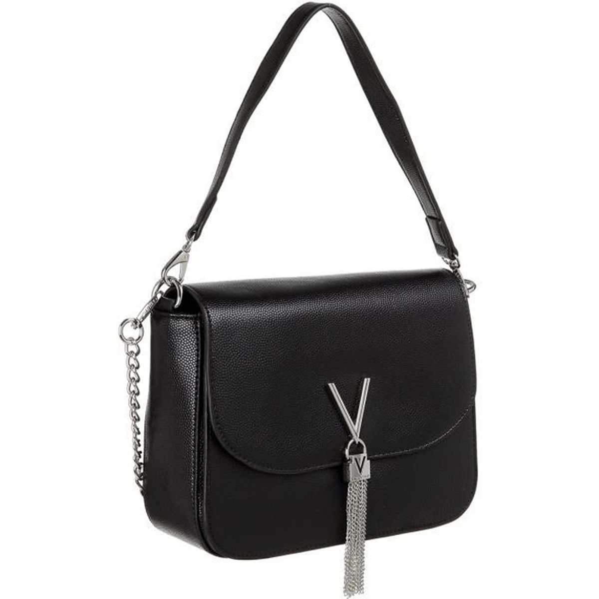 Valentino Bags Divina Black Crossbody bag VBS1R403GNERO - Bags