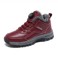 CHAUSSURES DE RANDONNEE hiver haute chaussures pour personnes de randonnée  Rouge de mars