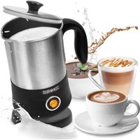 Duronic MF300 Mousseur à Lait électrique automatique 550W | Pour café cappuccino latte chocolat chaud thé | Mousse chaude ou froide 