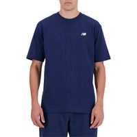 Tee-shirt coton col rond New Balance bleu
