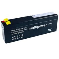 Batterie de plomb/acide multipower MP2,4-12C 12V 2,4Ah