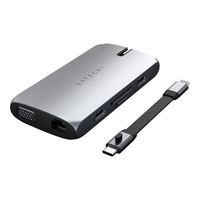satechi usb-c on-the-go multiport adapter - station d'accueil - usb-c - vga, hdmi - gige ST-UCMBAM