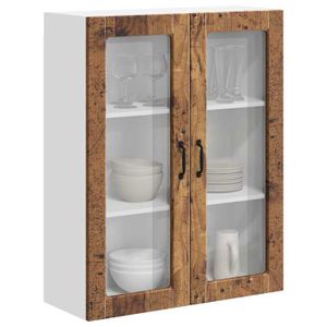 Meuble Mural De Cuisine | Armoire De Cuisine Bois Ancien 40 X 31 X 40 Cm 98673550