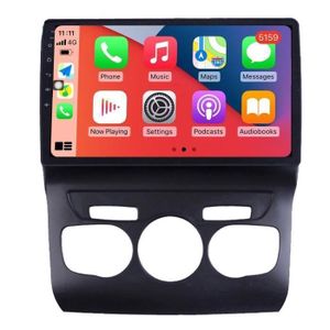 AUTORADIO RoverOne® Autoradio GPS Bluetooth pour Citroen C4 C4L DS4 2011-2014 Android Stéréo Navigation WiFi Écran Tactile
