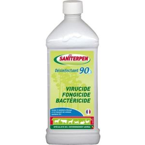 PARFUM - DÉSINFECTANT SANITERPEN - Désinfectant 90 - 1L Virucide, fongic