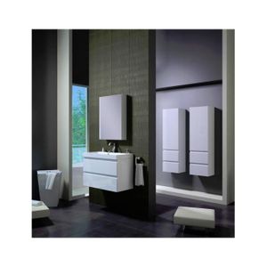 Meuble Vasque De Salle De Bain En 140cm Achat Vente Pas Cher