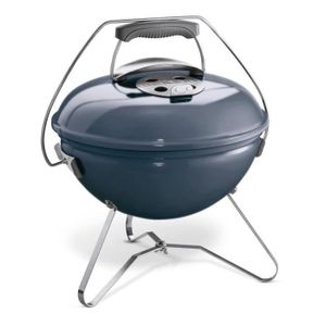 BARBECUE Barbecue à Charbon - Weber - Smokey Joe Premium - Diamètre 37 cm - Bleu Ardoise