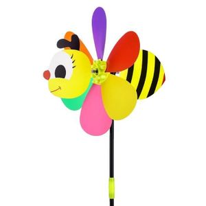 CARILLON À VENT Aménagement du jardin,Moulin à vent en trois dimensions,grand Animal abeille 3D,6 couleurs,décoration de jardin- G[E71326090]