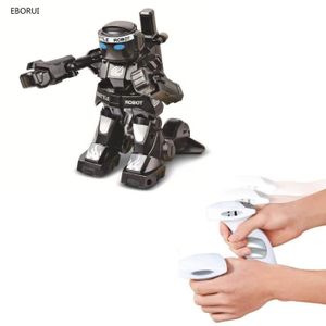 ROBOT - ANIMAL ANIMÉ robot noir - Robot de combat RC 2.4G Humanoid avec
