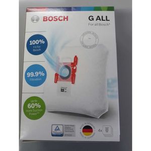 1 rouleau de sacs poubelle de 16 l Suceur plat pour aspirateur compatibles avec Bosch BSG 6 62023  