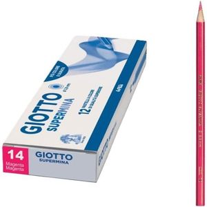PASTELS - CRAIE D'ART Giotto Supermina - Lot De 12 Crayons Pastels[u548]