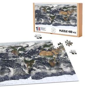 PUZZLE Puzzle Classique 100 pièces Carte du Monde Planisp