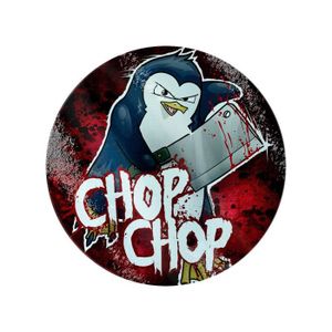PLANCHE A DÉCOUPER Psycho Penguin Planche à Découper Chop Chop Verre 