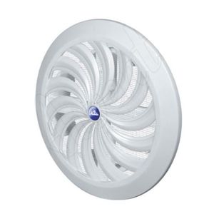 Couvercle Grille Ventilation Couvre Aération Forme Cercle avec Lames en