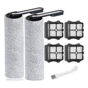 Fictezlove Set d'accessoires pour Tineco Floor One S5 combo Aspirateur eau  et poussière à batterie, Pièces détachées Contient 2 rouleaux de brosses 2  filtres HEPA(S5 Combo) : : Cuisine et Maison