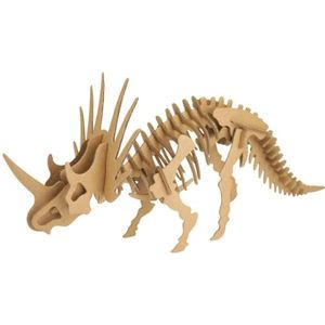 FIGURINE - PERSONNAGE Maquette Dinosaure Tricératops en carton 35 x 15 x