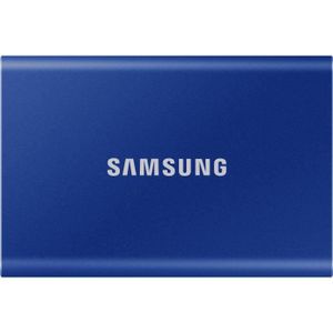 DISQUE DUR SSD EXTERNE SAMSUNG - SSD externe - T7 Bleu - 1To - USB Type C