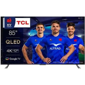 Téléviseur LED TV QLED TCL 85QLED770 - 215 cm - Blanc - HDR - Smart TV