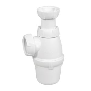 SIPHON DE LAVABO Siphon de lavabo réglable - WIRQUIN - SP3158 NF - Garde d'eau 50mm - Entrée 1