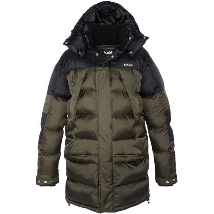 Doudoune homme longue schott Cdiscount