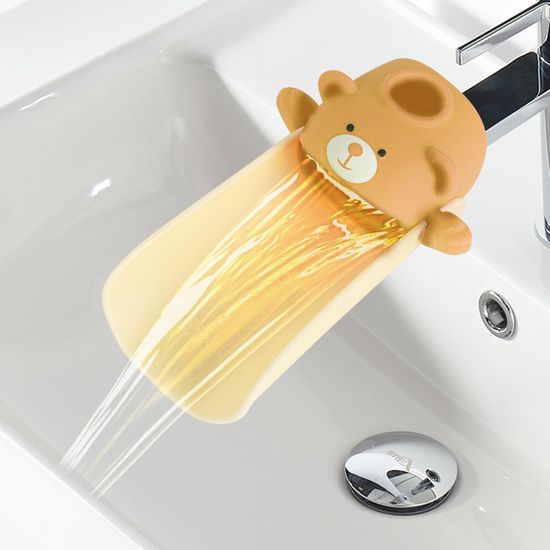 Rose Whale] Belle Robinet Extender évier Poignée De Extender Pour Les Enfant - Bricolage