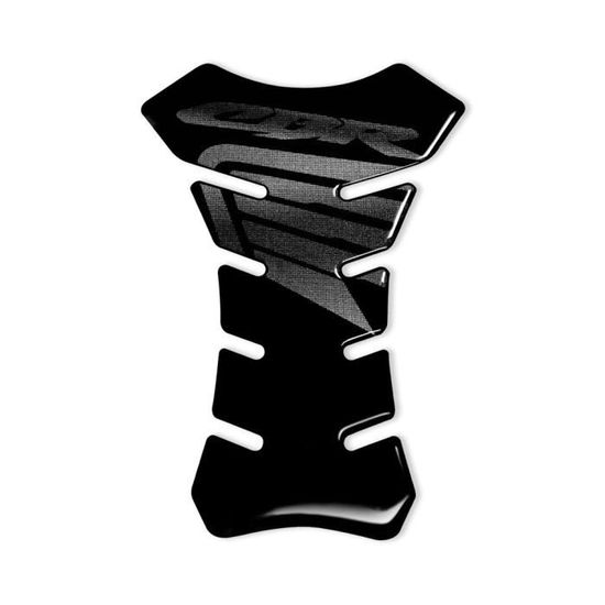 Protection Adhésive 3D pour Réservoir Moto CBR, Noir, 19 x 13 cm