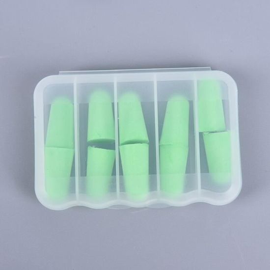 Lot De 4 Paires De Bouchons D'oreille Silicone Pour Natation - Étanches, Colorés, Avec Boîtes De Transport