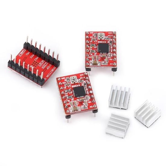 Carte Extension Pilote Moteur Pas à Pas 42 - Compatible A4988/DVR8825 - Pour Imprimante 3D