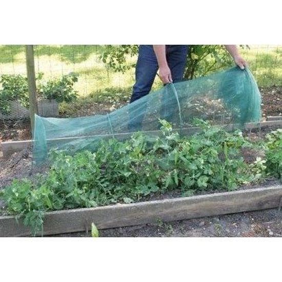 jany france tunnel accordeon filet de protection 3 x 0 60 m vert cdiscount jardin