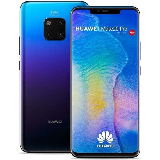 Téléphone mobile - Huawei - Mate 20 Pro - 128Go - Single SIM - Crépuscule