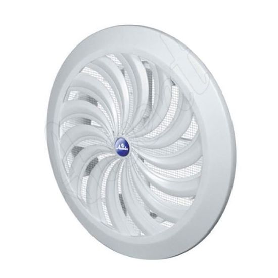 Grise Grille D'Aération En Plastique Avec Volets Mobiles Automatiques