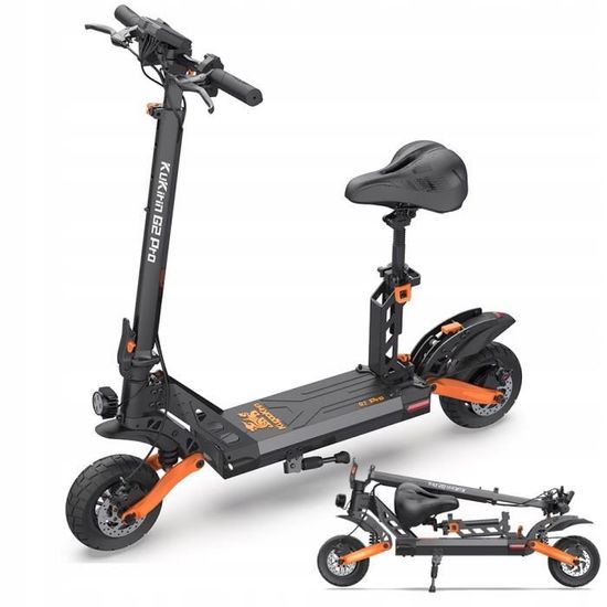 Trottinette électrique Tout-terrain KuKirin G2Master - 2000W - 52V 20.8Ah - Pliable - Autonomie 70km - Neuf