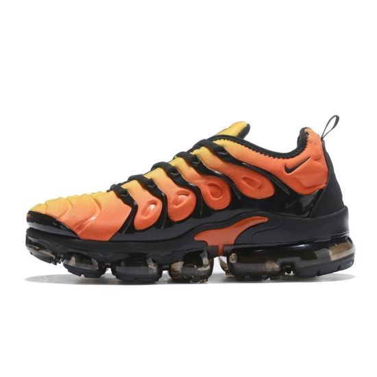 Nike Air VaporMax Plus TN Baskets Homme Et Femme Orange noir - Cdiscount  Chaussures
