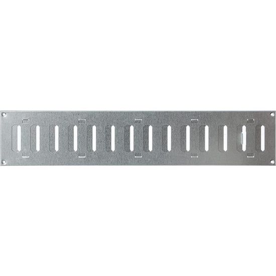 Grille D'aération 250x250 Mm (25.4x25.4 Cm) Avec Volet Réglable - Blanc, Marque Armar, Neuf Sous Blister