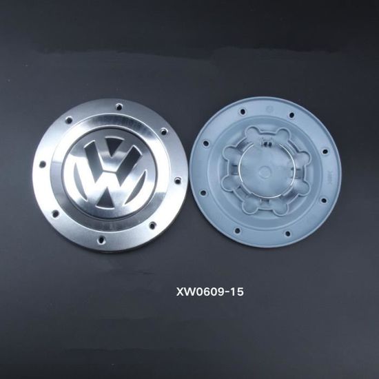Lot de 4 centre de roue cache moyeu Remplacement pour 147mm Volkswagen Touran caddy Sagitar（XW0609-15）
