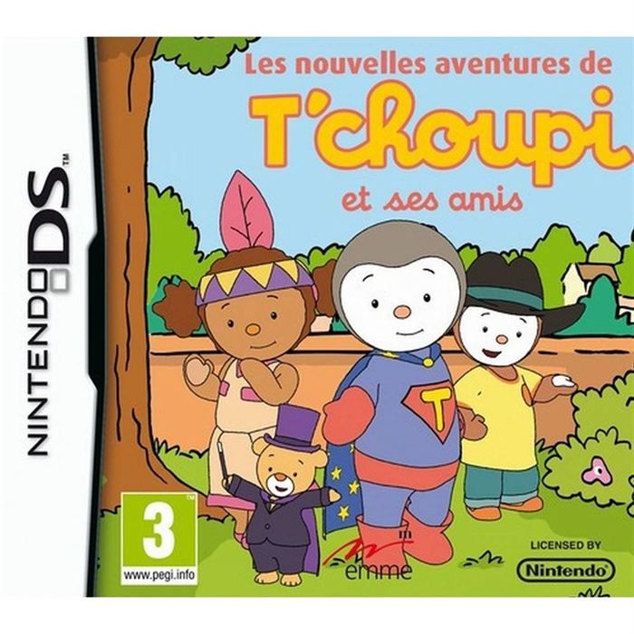 LES NOUVELLES AVENTURES DE TCHOUPI / Jeu DS