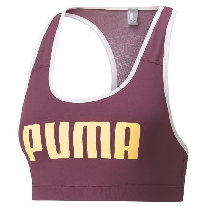 PUMA - Brassière sport 4Keeps - technologie DRYCELL évacuation humidité -  bordeau - femme Bordeaux - Cdiscount Sport