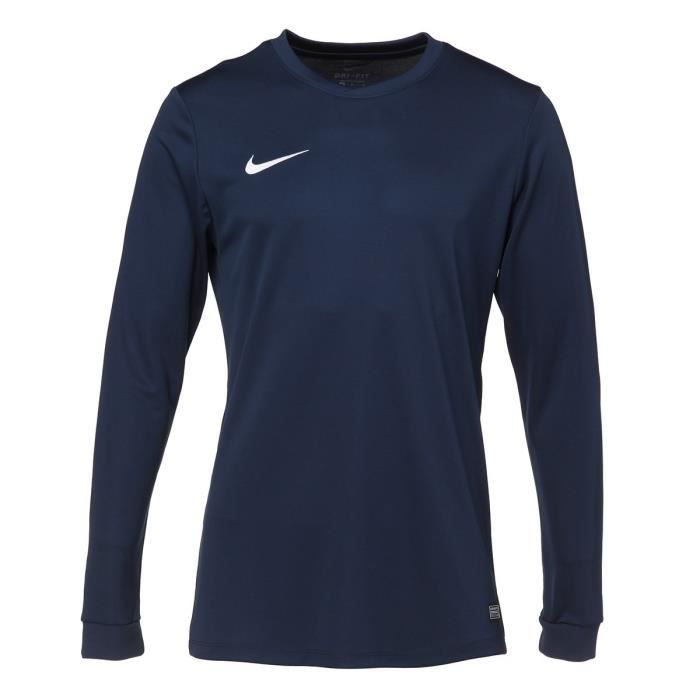 NIKE Maillot Manches longues Park VI - Bleu marine