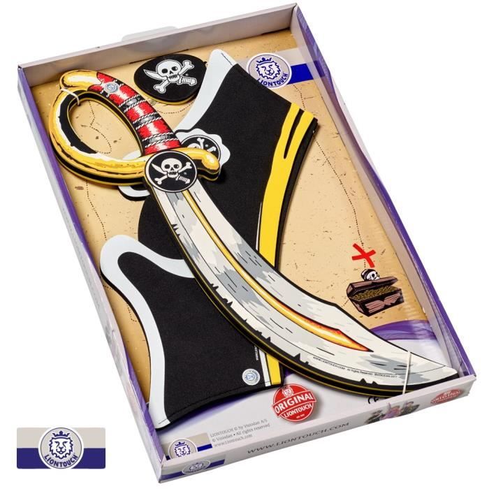 LIONTOUCH Panoplie Pirate - Déguisement Accessoires