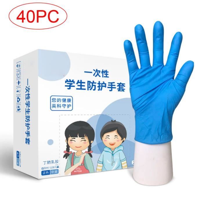 Gants jetables enfants latex élastique dessin sanitaire gant de protection ACCESSOIRES ET PIECES BEAUTE BIEN 1020